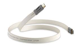 QED Performance E-Flex HDMI White