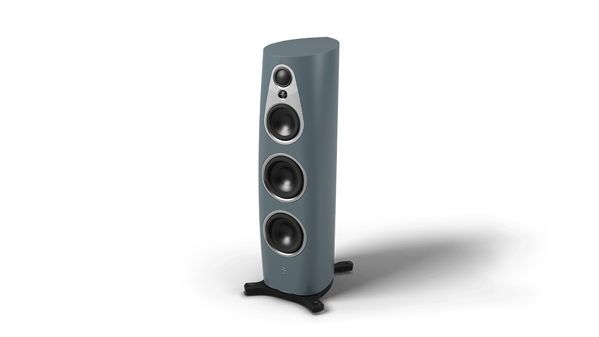 Linn 360 Clyde Built floorstanding speaker in silver