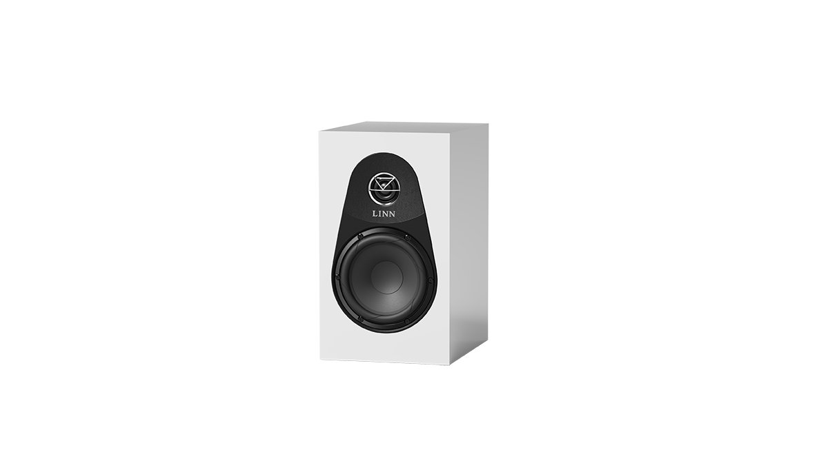 Linn 119 Bookshelf Speaker in white