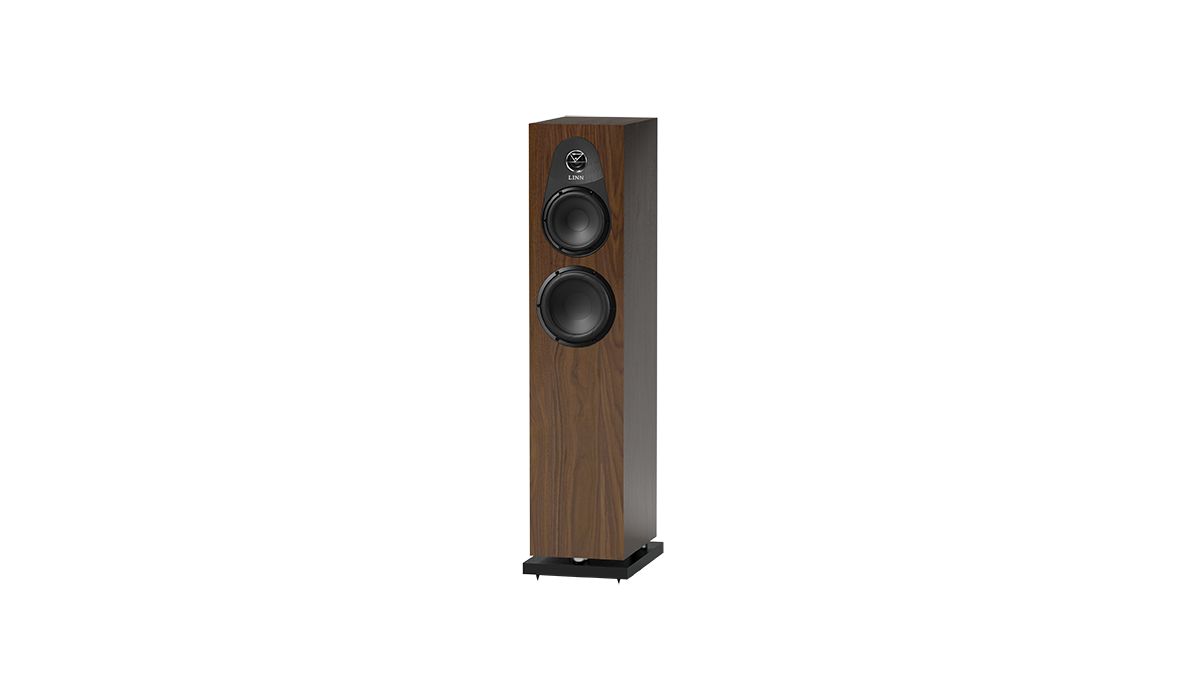 Linn 150 Floor Standing Loudspeaker in walnut